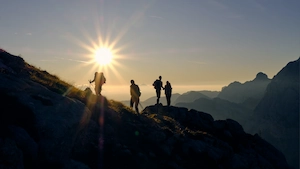 adventurous hiking trail